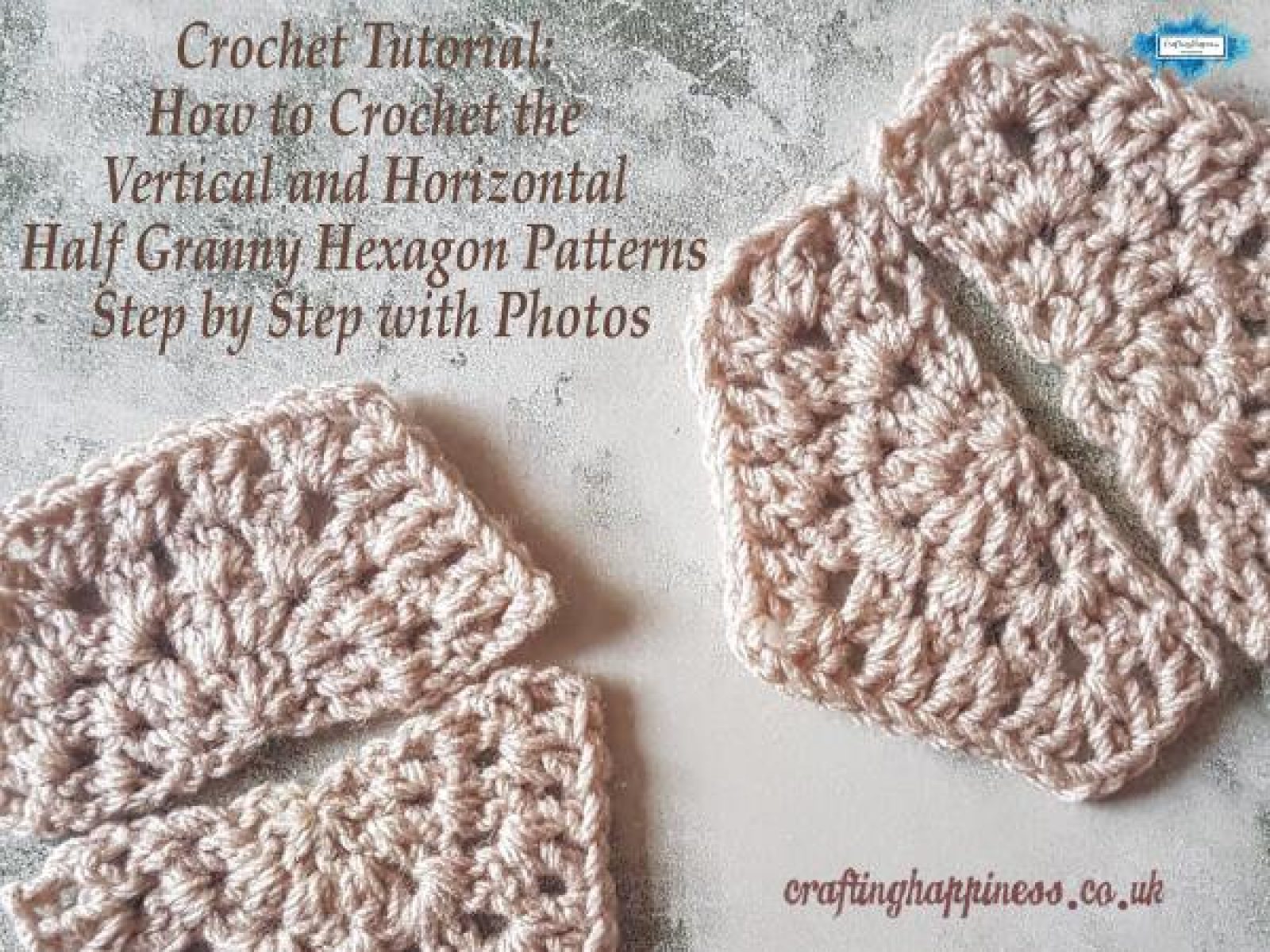 How To Crochet The Vertical And Horizontal Granny Square Tutorial