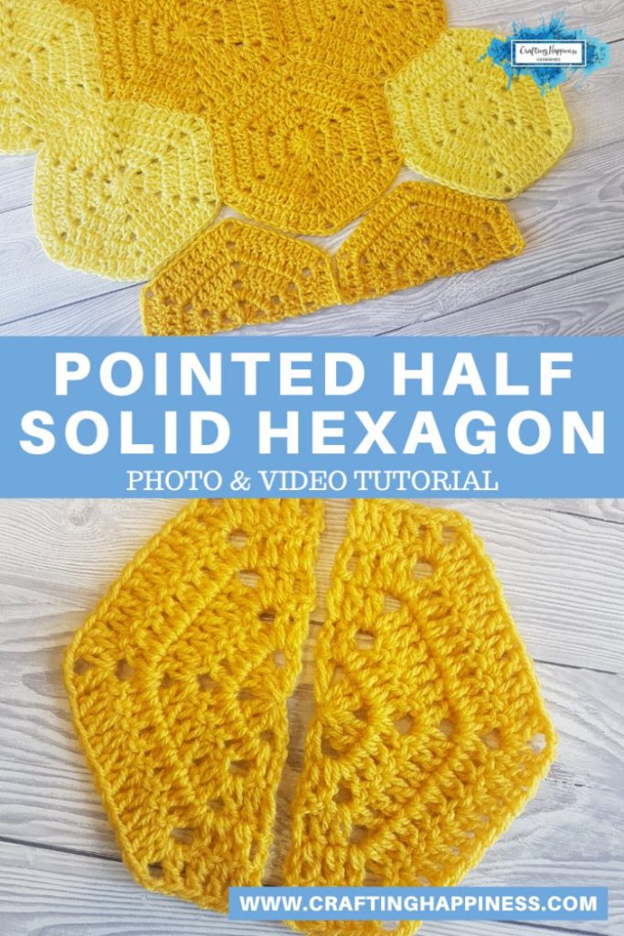 Half Solid Hexagon Pointed Half Easy For Beginners PINTEREST POSTER 1