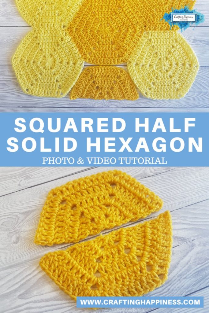 Half Solid Hexagon Squared Half Easy For Beginners PINTEREST POSTER 1