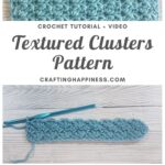 MAIN PIN BLOG POSTER - Textured Clusters Pattern