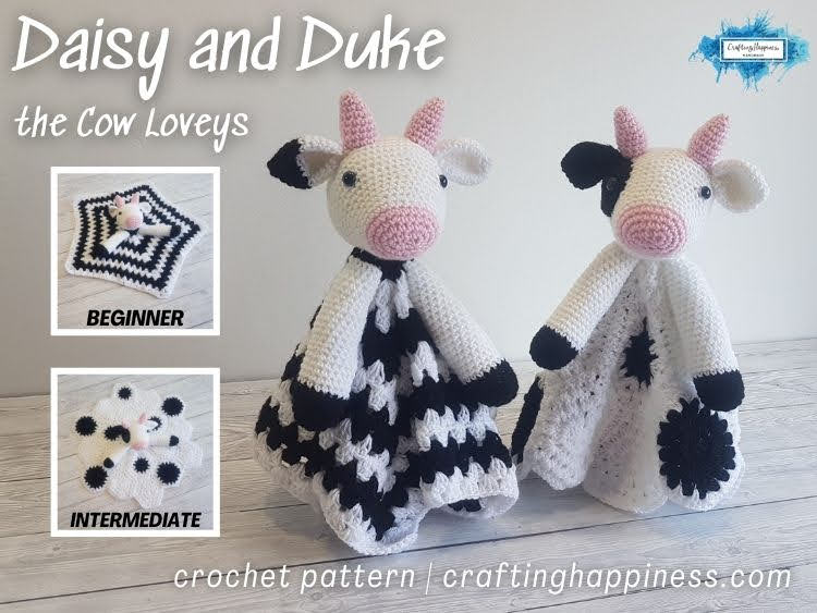 FACEBOOK BLOG POSTER - Daisy and Duke The Cow Loveys Crafting Happiness