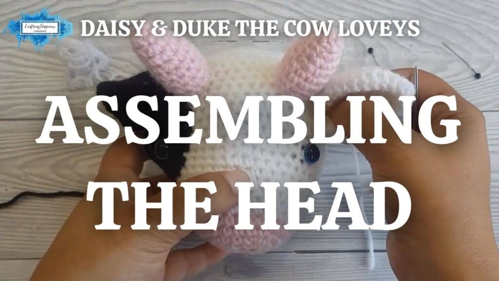 YOUTUBE EXCLUSIVE THUMBNAIL Daisy & Duke Cow Loveys Assembling The Head Crafting Happiness