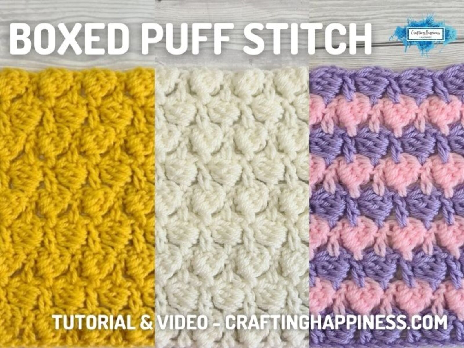 FB BLOG POSTER 2 - Boxed Puff Stitch Crafting Happiness