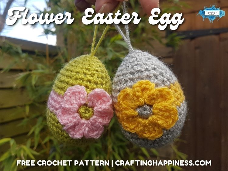 FB BLOG POSTER - Flower Easter Egg Crafting Happiness