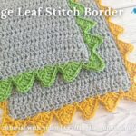 FB BLOG POSTER - Large Leaf Stitch Border Crafting Happiness