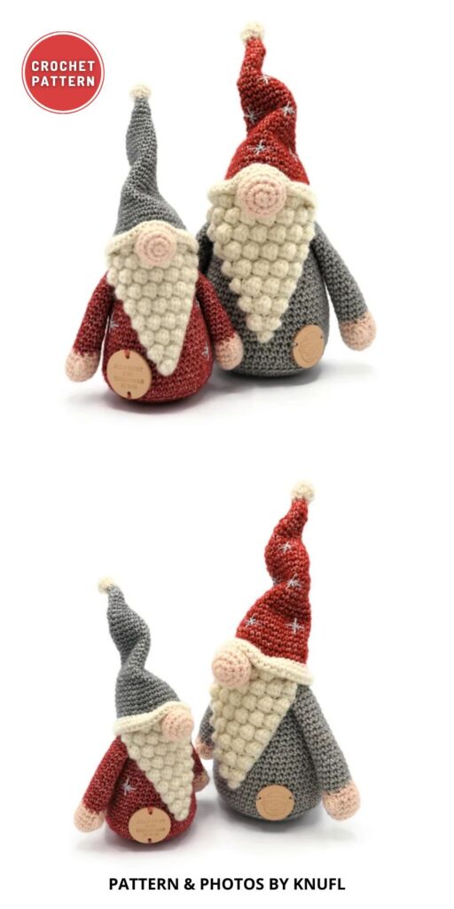Christmas Gnomes - 8 Beautiful Crochet Christmas Gnome Patterns