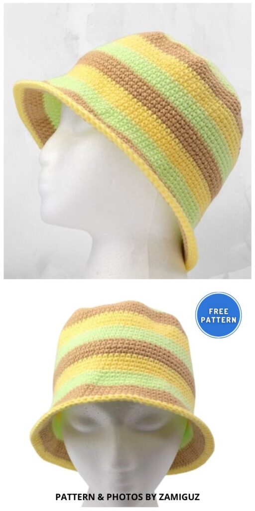 Crochet Bucket Hat - 8 Crochet Bucket Hat Patterns For Summer