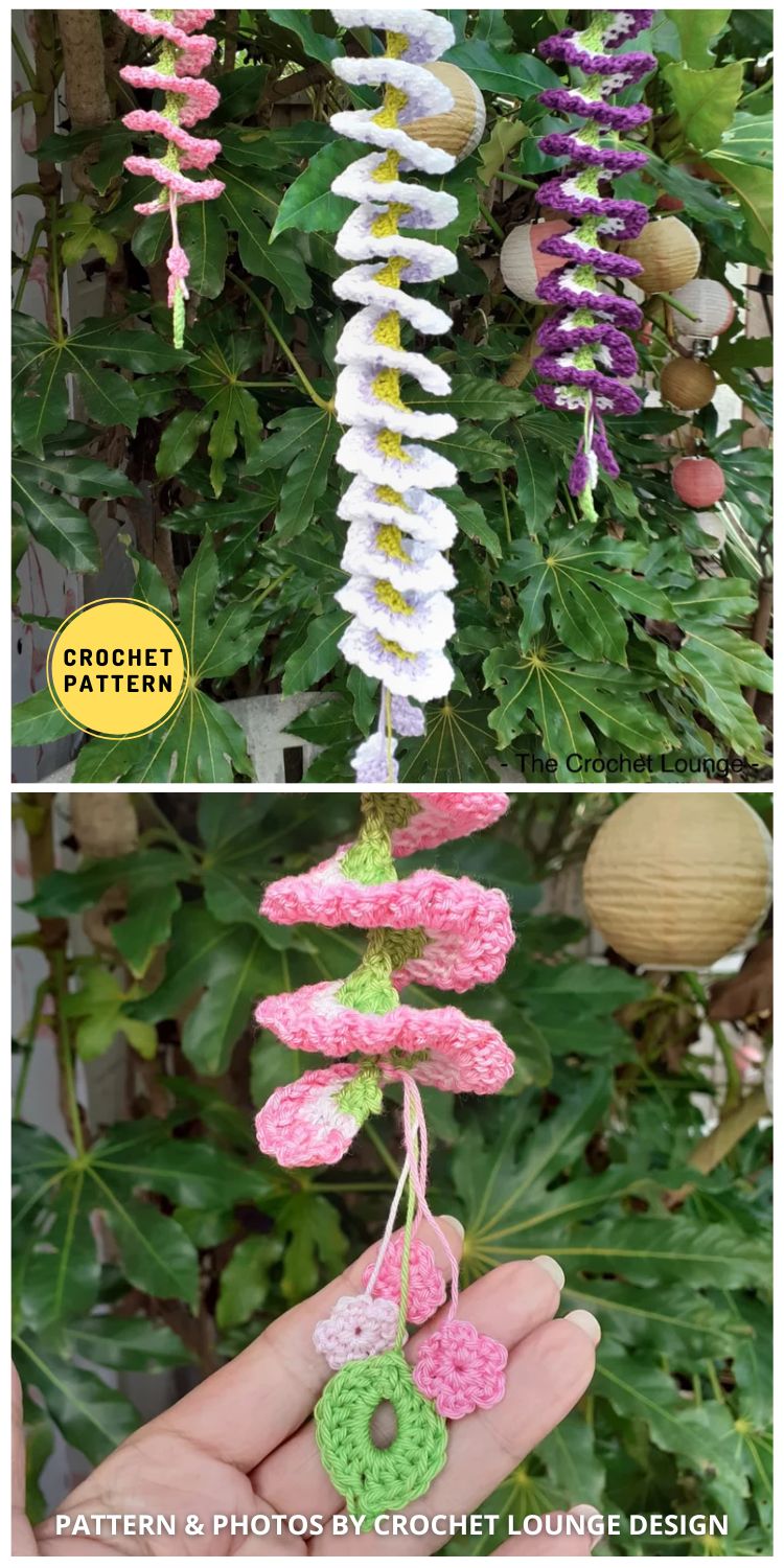 Crochet Flowers Garden Wind Spinner - 8 Easy Crochet Wind Spinner Patterns Ideas