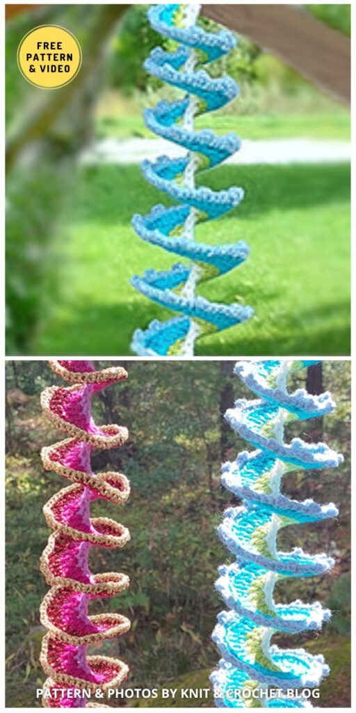 8 Easy Crochet Wind Spinner Patterns Ideas Crafting Happiness