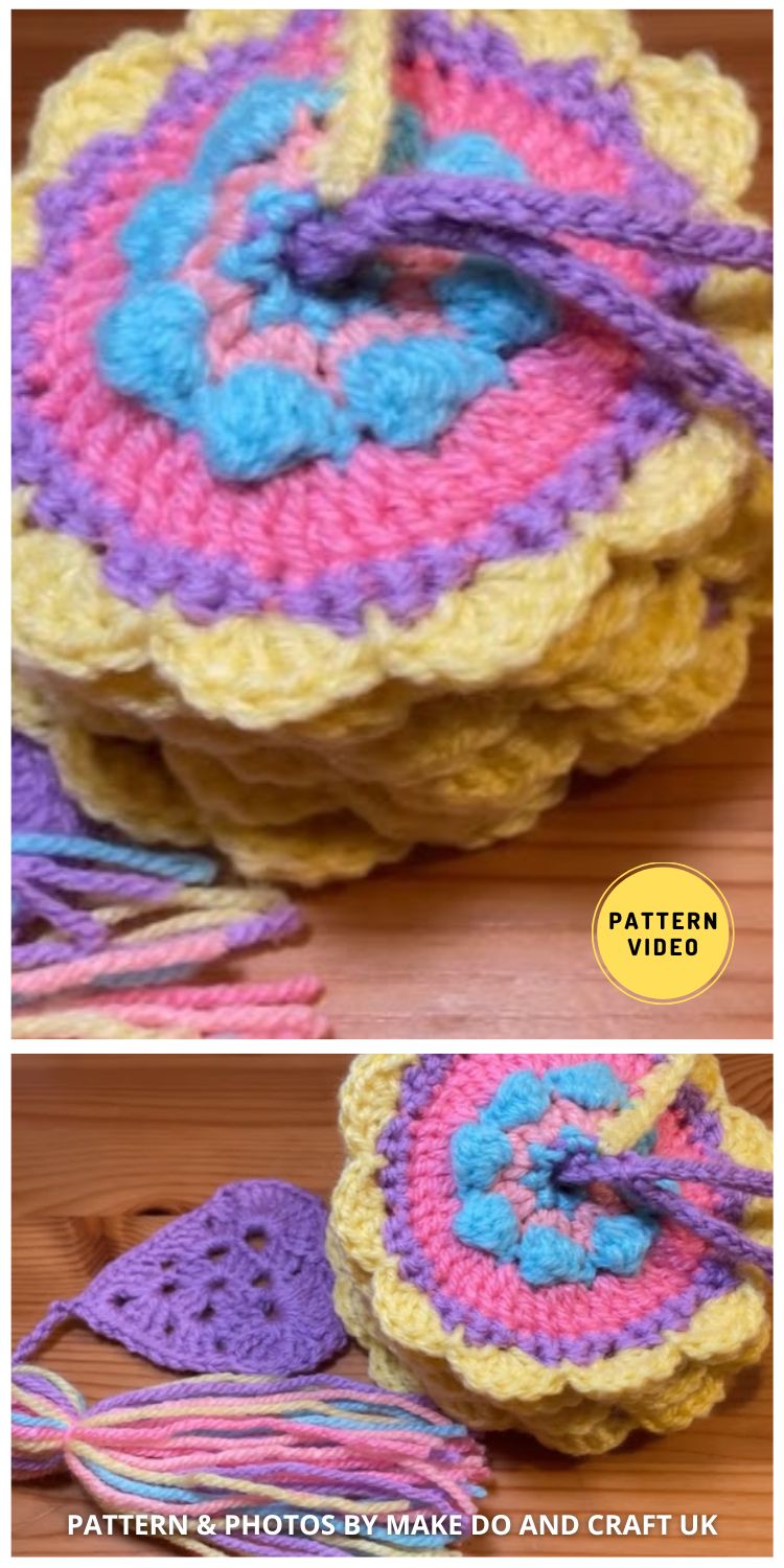Crochet Wind Spinner Rainbow Curly Cue - 8 Easy Crochet Wind Spinner Patterns Ideas