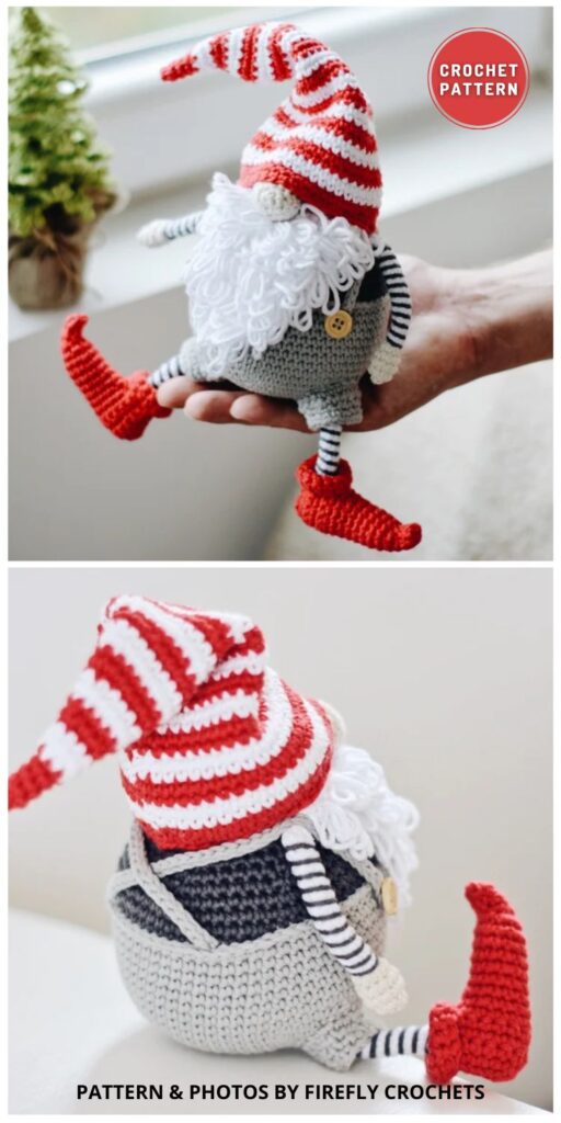 Scandinavian Gnome Christmas - 8 Beautiful Crochet Christmas Gnome Patterns