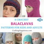 8 Crochet Balaclava Patterns For Kids and Adults PIN 1