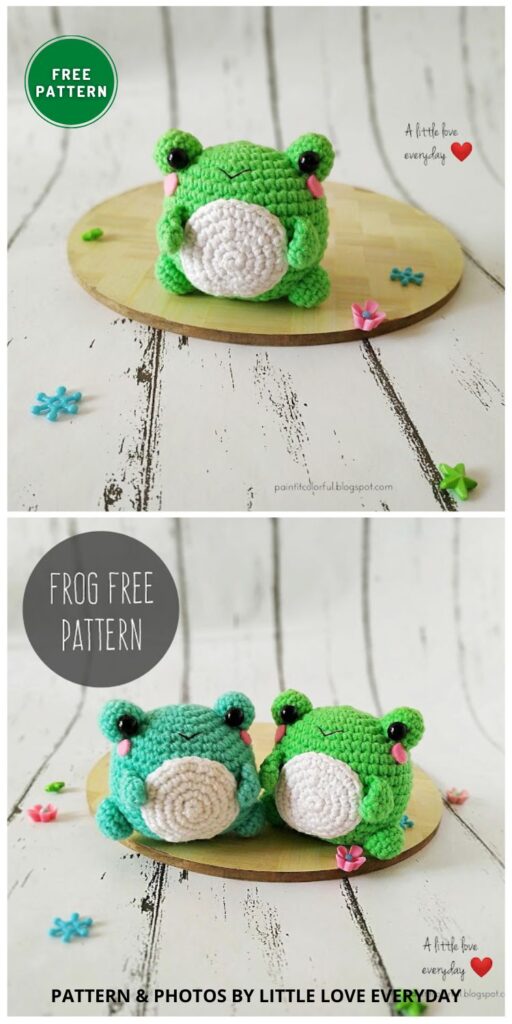 Amigurumi Frog - 8 Free Crochet Amigurumi Frog Patterns For Kids