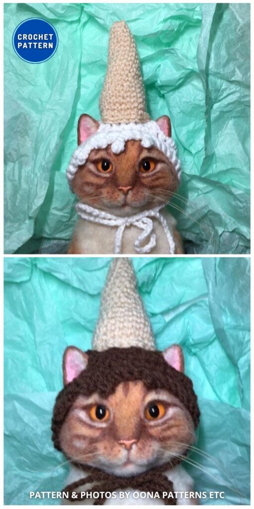 Ice Cream Cone Hat - 7 Adorable Crochet Cat Hat Patterns To Make