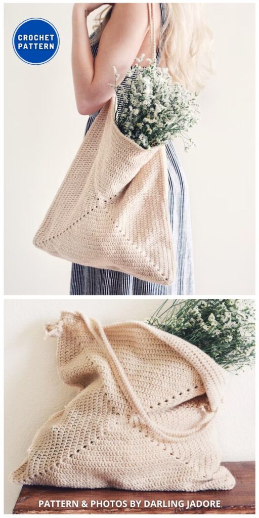 Tote Bag Crochet Pattern - 7 Modern Crochet Tote Bag Patterns Ideas