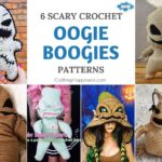 6 Scary Crochet Oogie Boogie Patterns FB POSTER
