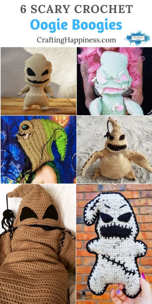 6 Scary Crochet Oogie Boogies PIN 2