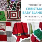 7 Crochet Christmas Baby Blanket Patterns To Try FB POSTER