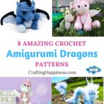 8 Amazing Crochet Amigurumi Dragon Patterns PIN 1