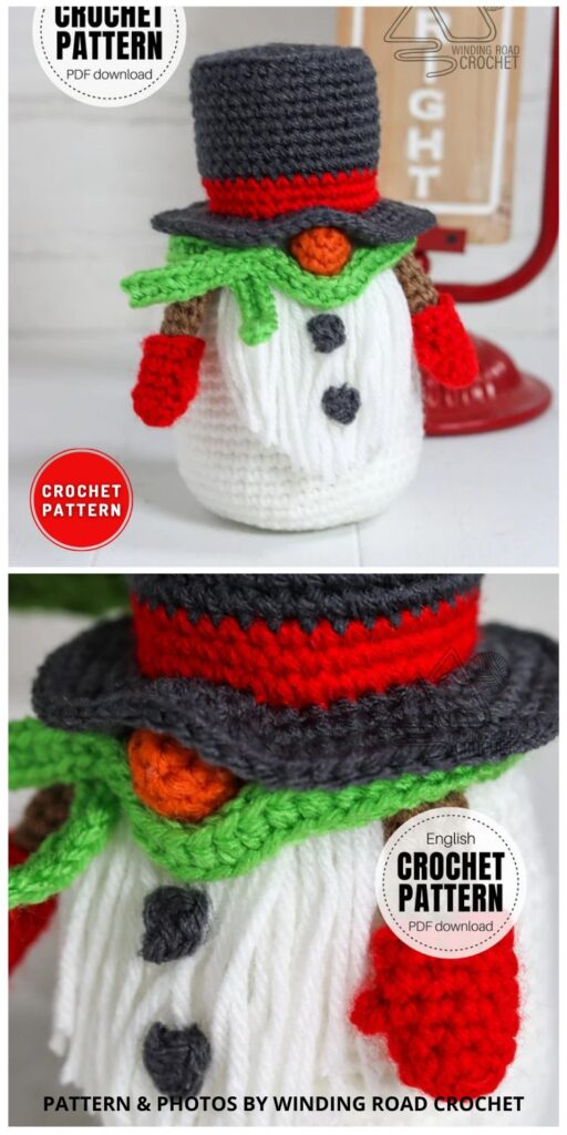 Crochet Snowman Gnome