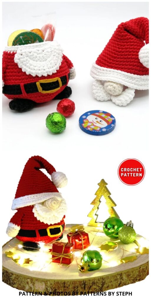 Santa Gnome - Crochet Pattern