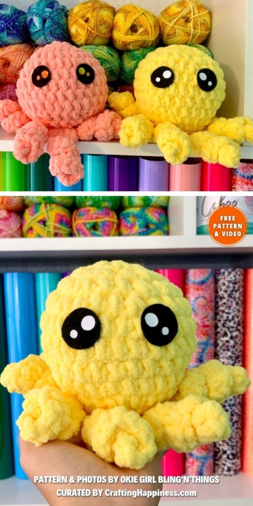 Chunky Amigurumi Octopus