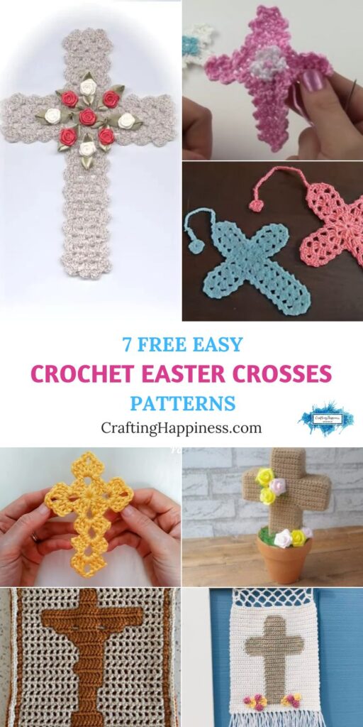 7 Free Easy Crochet Easter Cross Patterns PIN 1