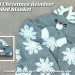 FB BLOG POSTER - 2in1 Christmas Reindeer Hooded Blanket - Crafting Happiness