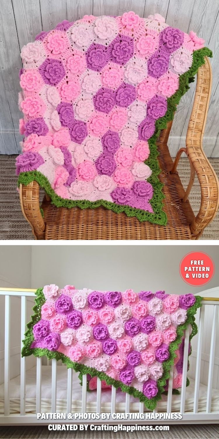 7 Awesome Crochet Mother's Day Blanket Pattern Ideas Crafting Happiness