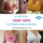 8 Crochet Crop Top Patterns For Summer PIN 1