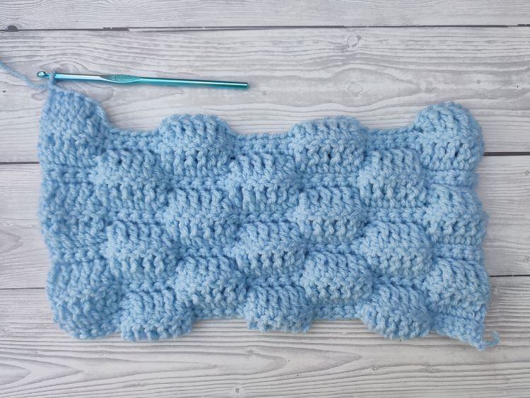 Bump Stitch By Crafting Happiness Repeat Rows 3-6