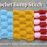 FB BLOG POSTER - Crochet Bump Stitch - Crafting Happiness