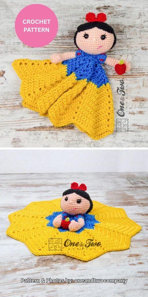 Snow White Lovey - 7 Crochet Amigurumi Disney Doll Patterns