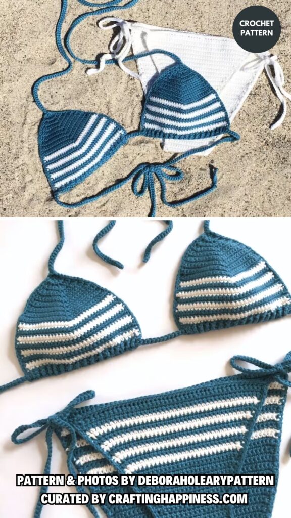 4. Cheeky Bikini - 6 Crochet Bikini Set Patterns For The Summer Holiday - Crafting Happiness
