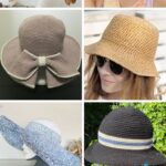 PIN 1 - 6 Crochet Hat Patterns For Fun In The Sun - Crafting Happiness