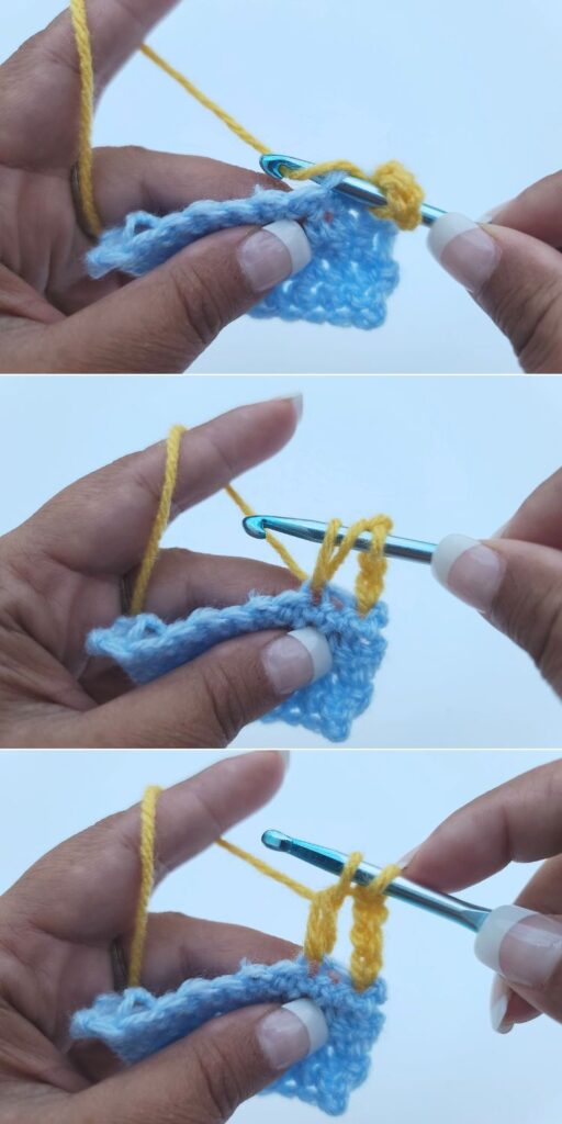BLOG SPECIAL STITCH PHOTO 1 - Crochet Chevron Swirls Stitch by Crafting Happiness