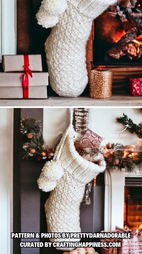 Brighton Crochet Christmas Stocking