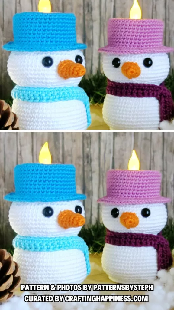 Tealight Holder Snowman