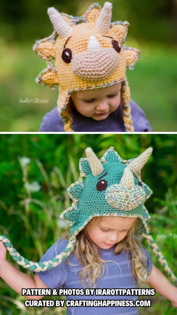 Tops The Triceratops Dinosaur Hat
