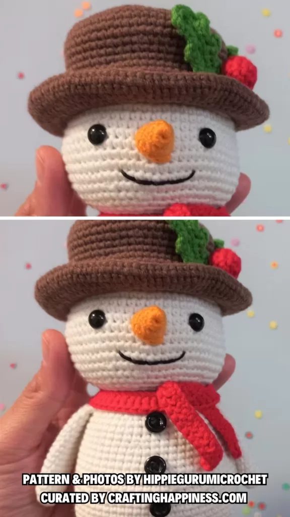 Amigurumi Snowman