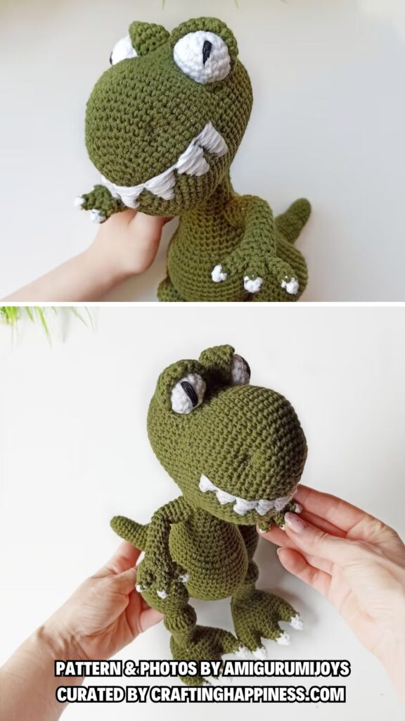 T-rex Amigurumi Pattern