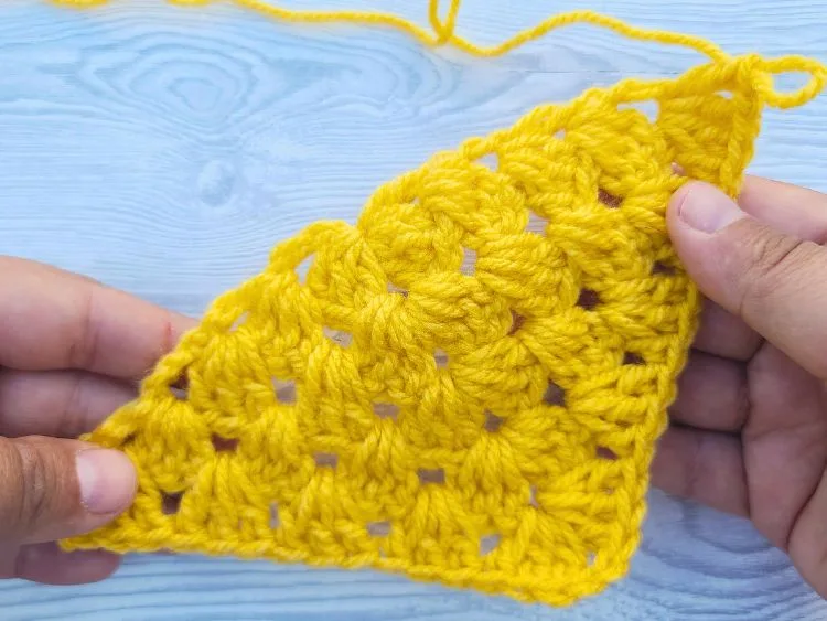 WIP PHOTOS - Half Granny Square - Crafting Happiness