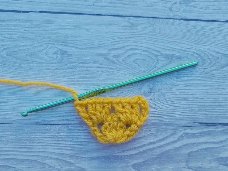 WIP Photos 2 - Quarter Granny Square