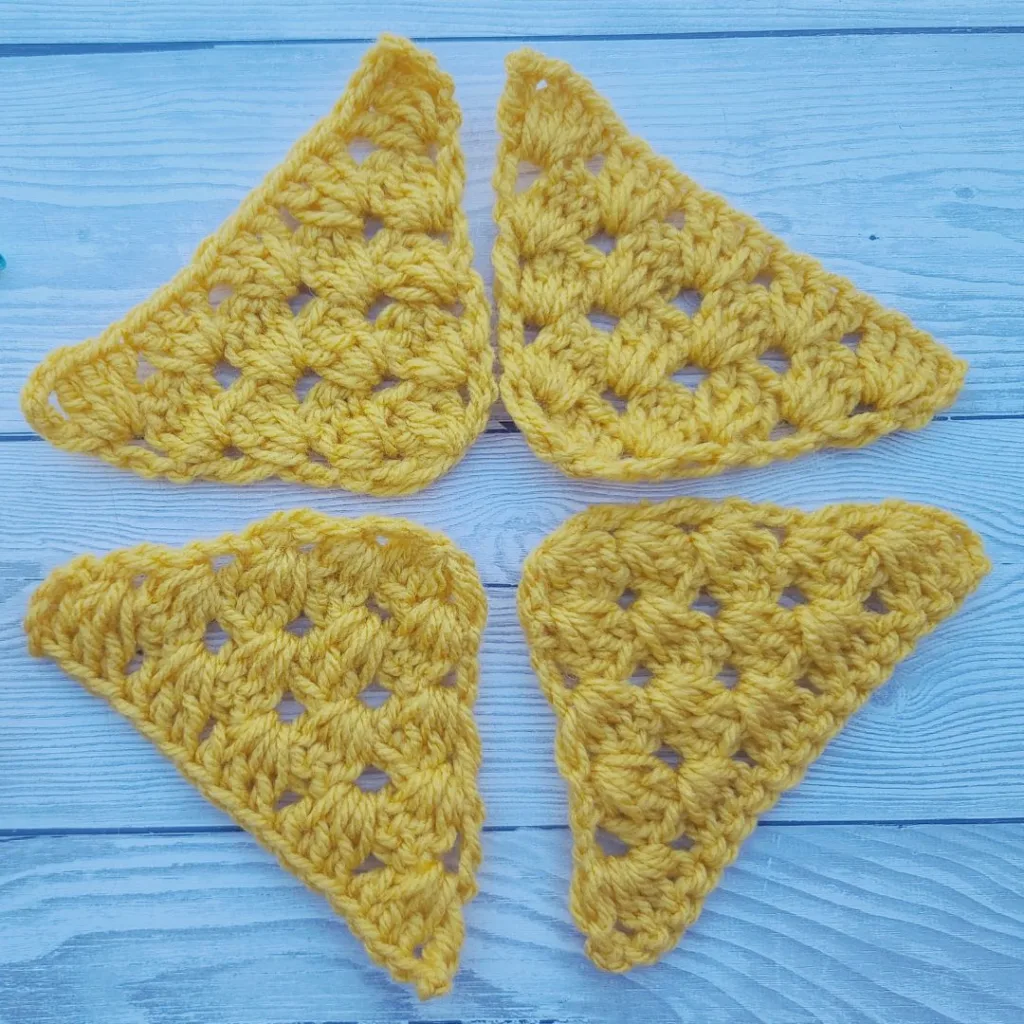BLOG SWATCH - Quarter Granny Square