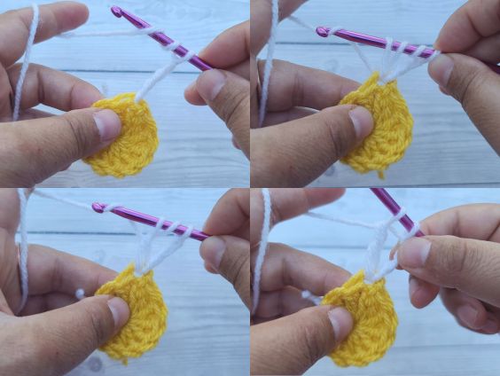 INCOMPLETE TREBLE - Daisy Granny Square - Crafting Happiness