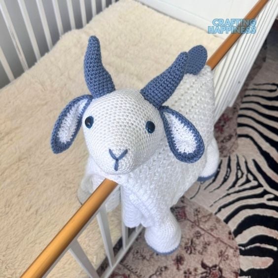 BLOG PHOTO 4 - 3in1 Goat Baby Blanket - CraftingHappiness