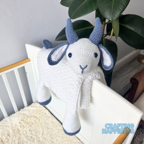 SHOP SECTION - 3in1 Goat Baby Blanket - Crafting Happiness