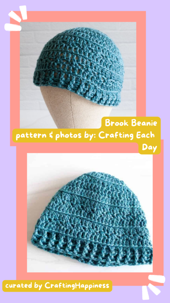 7 Brook Beanie - Crafting Happiness