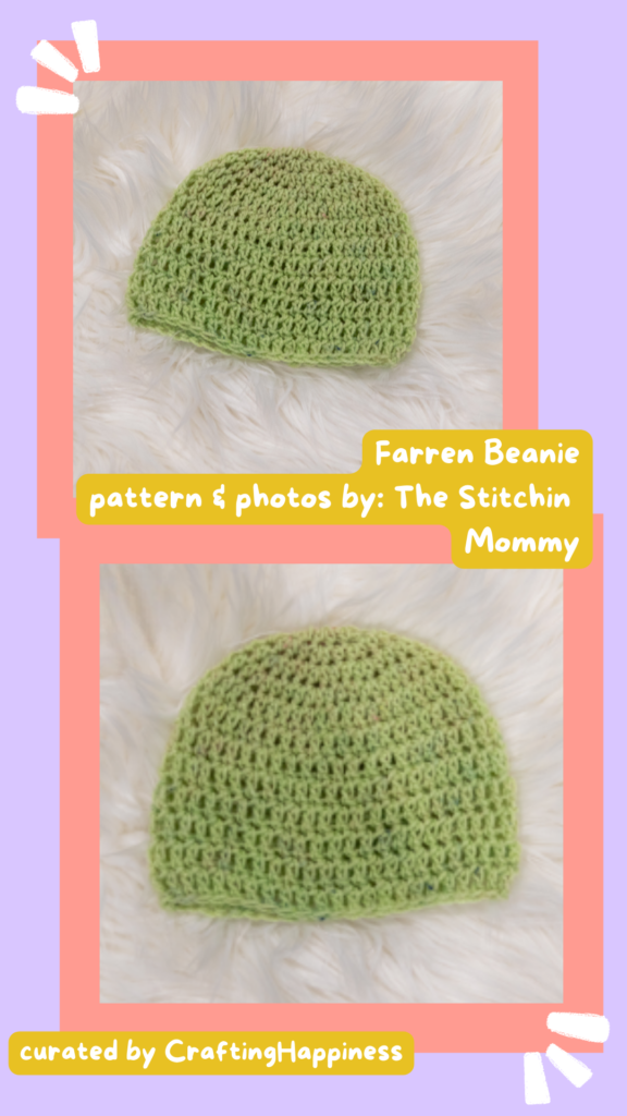 8 Farren Beanie - Crafting Happiness