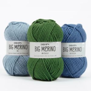 ARAN - Worsted Weight Aran Pure Merino Wool Yarn_ Drops Big Merino - Crafting Happiness